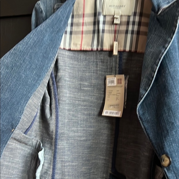 Burberry Blue Denim Women's Jacket - Picture 5 of 11